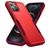Mobigear Heavy Armor iPhone 14 Pro Max Hülle Hardcase Backcover Stoßfest - Rot