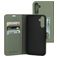 Mobiparts Classic Wallet Samsung Galaxy A34 Hülle Klapphülle Geldbörse - Stone Green