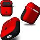 Mobigear Frosted Apple AirPods 2 Hardcase Hülle - Rot