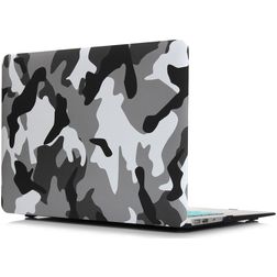 Mobigear Design MacBook Air 13 Zoll (2010-2019) Hardshell Hülle Laptop Cover MacBook Case - Urban Camauflage - Modell A1369 / A1466