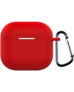 Mobigear Colors Apple AirPods 4 Hülle Silikon (flexibel) - Rot