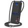 Mobigear Lanyard Card Samsung Galaxy S24 FE Silikon Handykette mit Kartenhalter - Schwarz