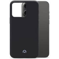 Mobilize Rubber Gelly iPhone 15 Pro Max Hülle Flexibles TPU Backcover - Matt Black