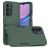 Mobigear Heavy Armor Durchsichtig Samsung Galaxy A16 Hülle Hardcase Backcover Stoßfest - Grün