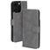 Mobiparts Classic Wallet MagSafe iPhone 16 Pro Max MagSafe Hülle Klapphülle Geldbörse - Granite Grey