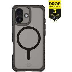 ITSKINS Level 2 HybridMagFrost R iPhone 17 MagSafe Hülle Hardcase Backcover Stoßfest - Schwarz