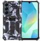 Mobigear Armor Stand Samsung Galaxy A16 Hülle Hardcase Backcover Stoßfest mit Ständer - Grau