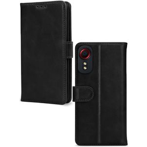 Mobilize Premium Gelly Wallet Samsung Galaxy Xcover 5 Hülle Klapphülle Geldbörse - Schwarz