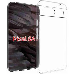 Mobigear Basics Transparent Google Pixel 8a TPU (flexibel) Backcover - Transparent