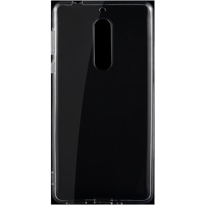 Mobigear Ultra Thin Durchsichtig Nokia 5 Hülle Flexibles TPU Extra Dünn Backcover - Transparent
