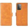 Mobigear Slim Magnet Samsung Galaxy A52 Klapphülle Portemonnaie - Cognac