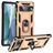 Mobigear Armor Ring Google Pixel 7 Pro Hülle Hardcase Backcover Stoßfest mit Ringhalter - Gold