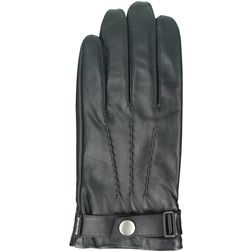 Valenta Smart Gloves Masculin Echtleder Touchscreen Handschuhe - XL - Schwarz
