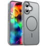 Mobigear Shockproof iPhone 17 MagSafe Hülle Hardcase Backcover - Grau