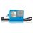Mobigear Classic GoPro Hero 9 Hülle Flexibles Silikon - Blau
