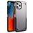Mobigear Slim Armor iPhone 12 Pro Max Hülle Hardcase Backcover Stoßfest - Grau