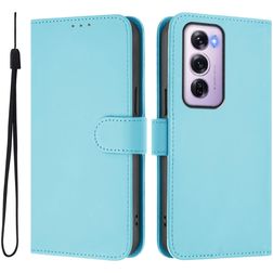 Mobigear Urban Wallet OPPO Reno 12 Pro Hülle Klapphülle Geldbörse - Blau