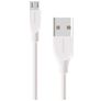 Mobiparts USB-A auf Micro USB Kabel 2 Meter - Weiß