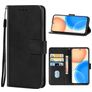 Mobigear Wallet HONOR X8 Hülle Klapphülle Geldbörse - Schwarz