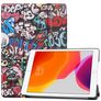 Mobigear Tri-Fold iPad 8 (2020) Hülle Klapphülle - Graffiti