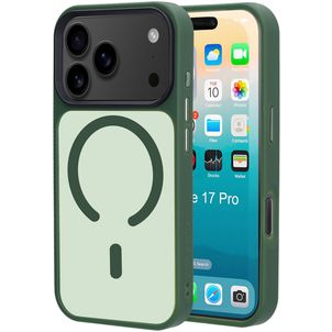 Mobiparts Hardcover iPhone 17 Pro MagSafe Hülle Hardcase Backcover - Satin Green