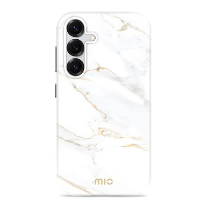 MIO Samsung Galaxy S26 MagSafe Hülle Hardcase Backcover - White Marble