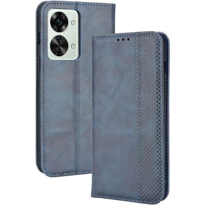Mobigear Sensation OnePlus Nord 2T 5G Hülle Klapphülle Geldbörse - Blau