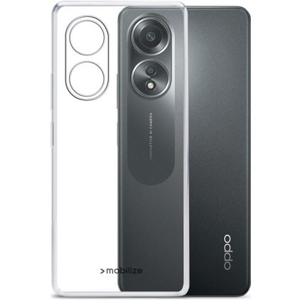 Mobilize Gelly Durchsichtig OPPO A58 4G Hülle Flexibles TPU Backcover - Transparent