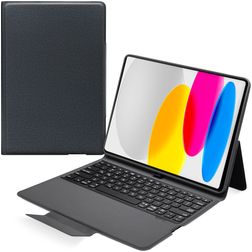 Mobilize Ultimate Bluetooth Keyboard iPad 10 (2022) Hülle QWERTY Bluetooth Tastatur Klapphülle - Schwarz