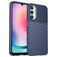 Mobigear Groove Samsung Galaxy A24 Hülle Flexibles TPU Backcover - Blau