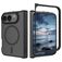Mobigear Shockproof iPhone Duo MagSafe Hülle Hardcase Backcover - Schwarz
