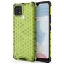 Mobigear Honeycomb Realme C21 Hardcase Backcover Shockproof - Grün