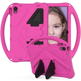 Mobigear AeroArmor Lenovo Tab P11 Gen 1 Tablet Hülle für Kinder mit Tragegriff + Stifthalter - Pink