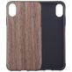 Mobigear Nature iPhone XS Max Hülle Flexibles TPU Backcover - Rosewood