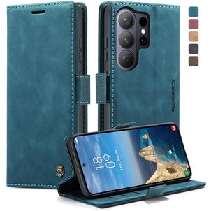 CaseMe 013 Samsung Galaxy S26 Ultra Hülle Klapphülle Geldbörse - Blau