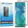 Mobigear Curved Motorola Edge Plus Panzerglas Gehärtetes Glas Displayschutz - Hüllenfreundlich - Schwarz