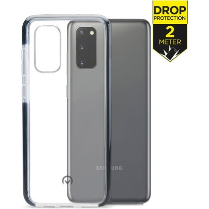 Mobilize Shatterproof Samsung Galaxy S20 Hülle Hardcase Backcover Stoßfest - Transparent / Schwarz