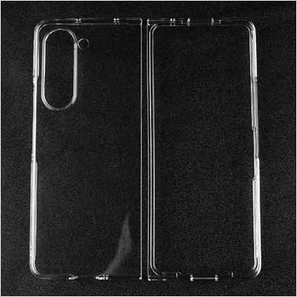Mobigear Ultra Thin Durchsichtig Samsung Galaxy Z Fold 6 Hülle Flexibles TPU Extra Dünn Backcover - Transparent