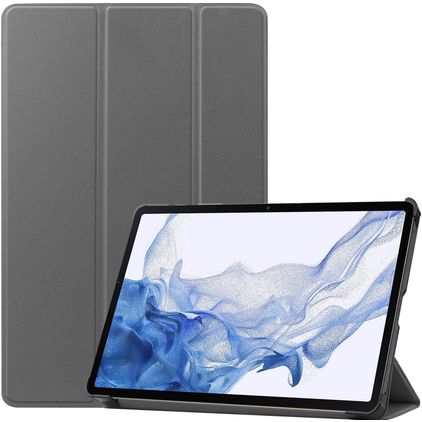 Mobigear Tri-Fold Samsung Galaxy Tab S9 Klapphülle - Grau