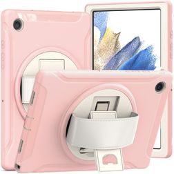 Mobigear SureGrip Samsung Galaxy Tab A8 10.5 (2021) Hülle Kunststoff,Silikon Backcover + Ständer - Pink