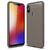 Mobigear Brushed Slim Motorola One Power Hülle Flexibles TPU Backcover - Grau