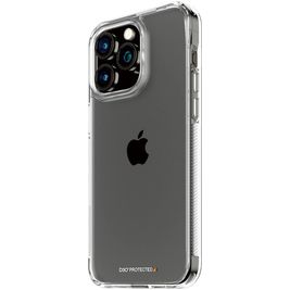 PanzerGlass D30 Durchsichtig iPhone 15 Pro Max Hülle Hardcase Backcover Stoßfest - Transparent