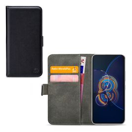Mobilize Classic Gelly Wallet ASUS ZenFone 8 Flip Hülle Klapphülle Geldbörse - Schwarz