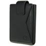 Valenta Card Case Pocket Premium Echtleder Kartenetui - 10 Karten - Schwarz