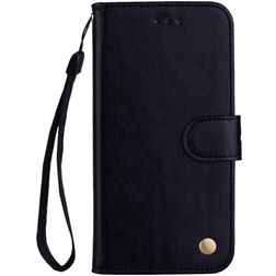 Mobigear Wallet Huawei P20 Lite (2018) Klapphülle Portemonnaie - Schwarz