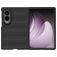 Mobigear Bumpy Samsung Galaxy Z Fold 8 Hülle Flexibles TPU Backcover - Schwarz