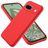 Mobigear Colors Google Pixel 8a Hülle Flexibles TPU Backcover - Rot