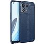 Mobigear Luxury OPPO Reno 7 4G Hülle Flexibles TPU Backcover - Blau