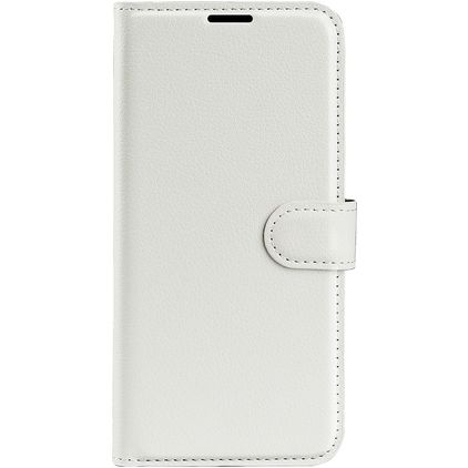 Mobigear Classic OnePlus 10 Pro Hülle Klapphülle Geldbörse - Weiß