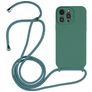 Mobigear Lanyard iPhone 15 Pro Silikon Handykette - Grün
